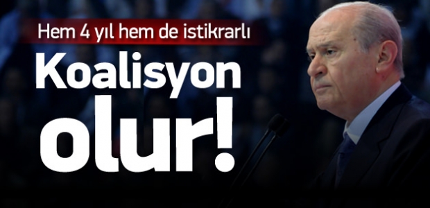 Bilgin: Bahçeli kaosa müsade etmez