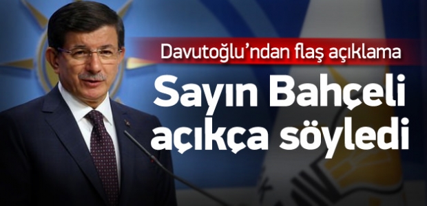 MHP ile görüşme sonrası ilk açıklama