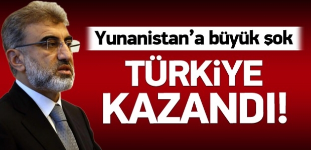 Yunanistan'dan 100 milyon dolar kazandık