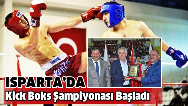 Isparta Kick Boks Şampiyonası Başladı