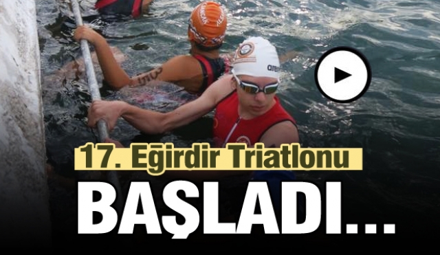 17. Eğirdir Triatlonu Başladı…2019