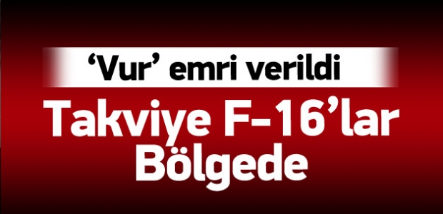 Vur emri verildi! F16'lar Diyarbakır'da