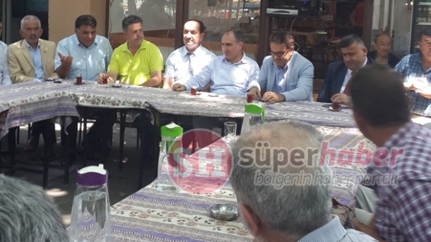 VALİ ÖZKAN YALVAÇTA VATANDAŞLARLA BİR ARAYA GELDİ