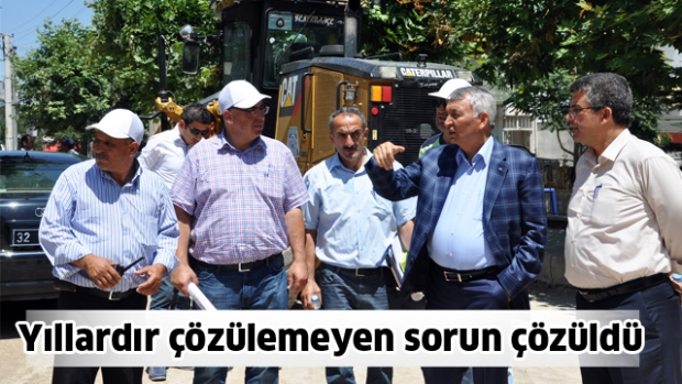 ​Yıllardır çözülemeyen sorun çözüldü.