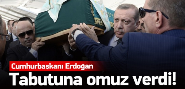 Erdoğan, Tulu Gümüştekin'in cenazesine katıldı