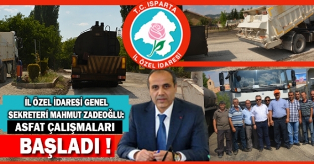 ASFALT ÇALIŞMALARI TÜM HIZIYLA DEVAM EDİYOR