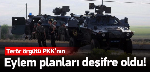 PKK'nın eylem planları deşifre oldu