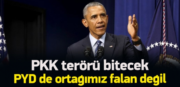 ABD: Önce PKK terörü durmalı
