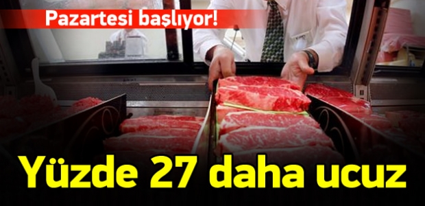 Dana etinde yüzde 5 indirim yapacak