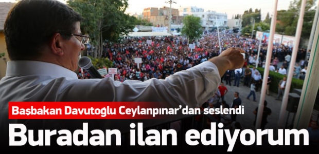 Başbakan Davutoğlu'dan önemli açıklamalar