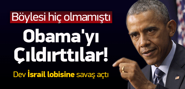 Obama en güçlü İsrail lobisine karşı savaş açtı