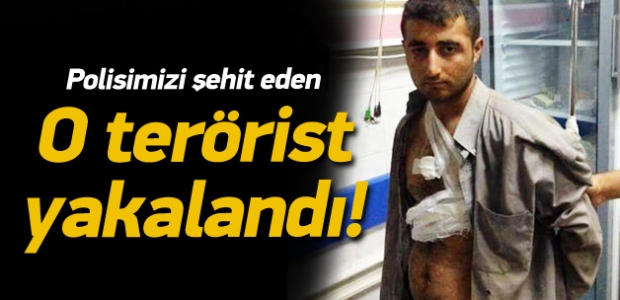 İşte polisimizi şehit eden o terörist