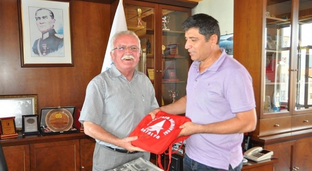 Muratpaşa Belediyespor'dan Başkan Şengöl'e ziyaret