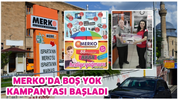 Merko'da  Hediye Yağmuru Başladı Boş Yok !