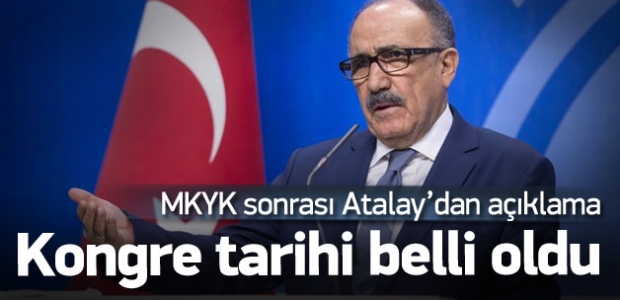 AK Parti kongresini 12 Eylül'de yapıyor