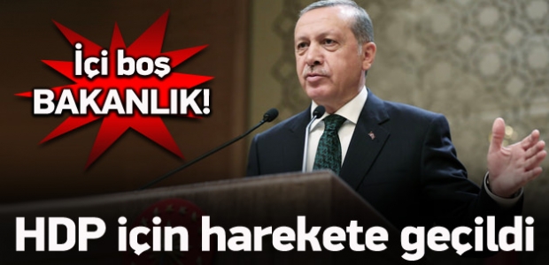 Çalışmalar başladı! HDP'ye 'içi boş bakanlık'