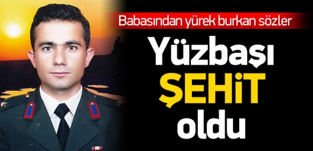 Şırnak'ta 1 yüzbaşı şehit oldu