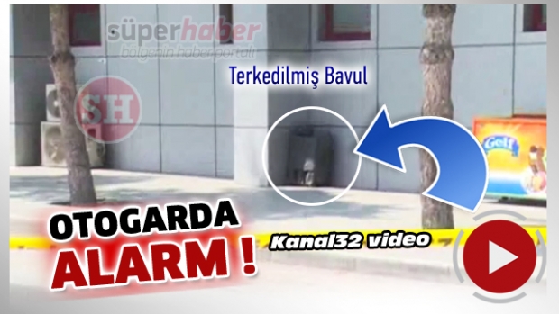 Ispart'da Şüpheli Bavul Emniyeti Alarma Geçirdi !