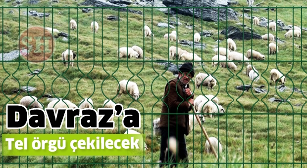 Davraz Dağının etrafına 6 km, tel örgü çekilecek!