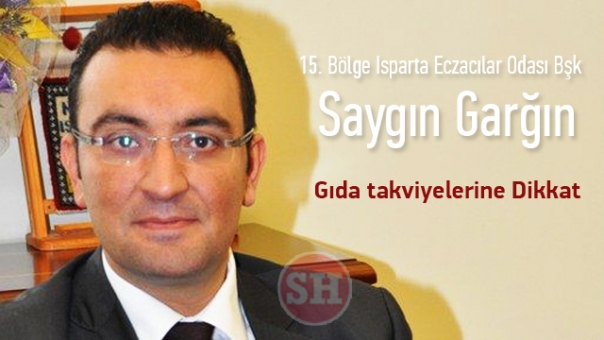 GIDA TAKVİYELERİNE DİKKAT