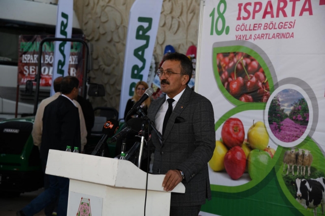 18. Tarım ve Hayvancılık Fuarı Isparta'da Açıldı