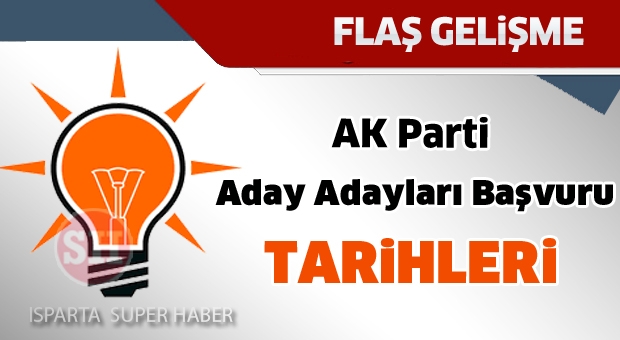 Ak Parti'de Milletvekili başvuruları bugün başlıyor
