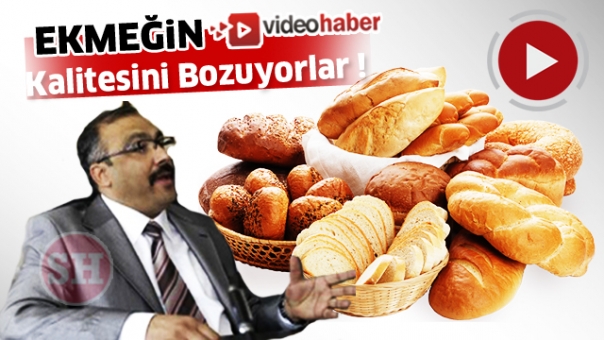 Pazarda ekmek satışı
