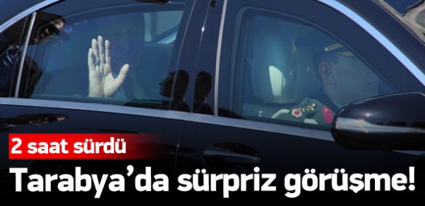 Cumhurbaşkanı Erdoğan'dan sürpriz görüşme