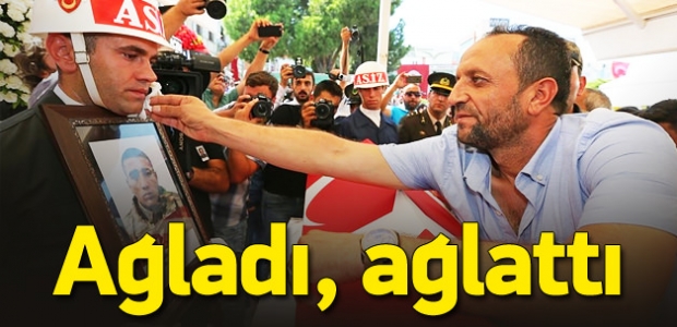 Hatay'da şehit olan askere veda