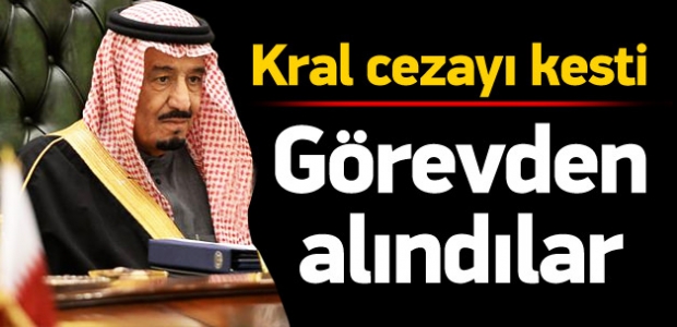 Suudi Arabistan’da 3 yetkili görevden alındı