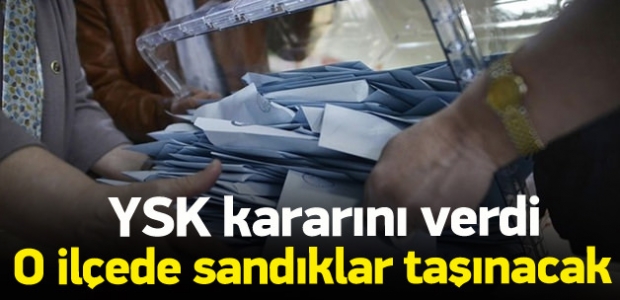 Yüksekova’da sandıklar taşınacak