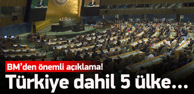 BM'den önemli Türkiye açıklaması