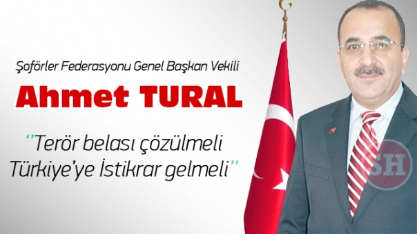 Terör sorunu çözülmeli ülke istikrarı yakalamalı