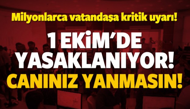 1 Ekim öncesi belediyelere akın ettiler