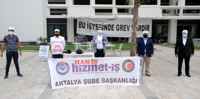 1 Mayıs Emek ve Dayanışma Günü'nü "grev"de kutladılar