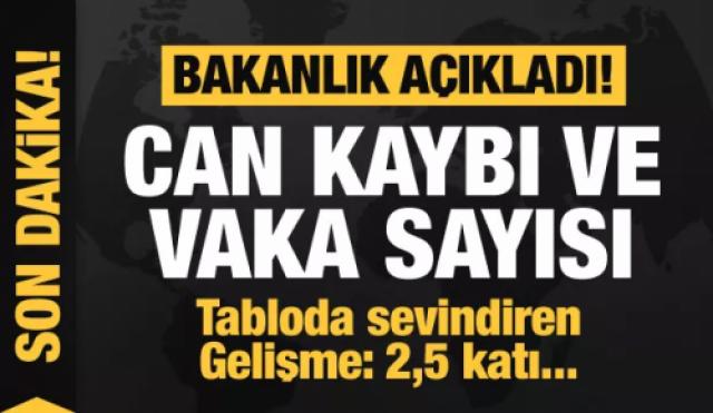 1 Mayıs koronavirüs tablosu! Vaka, ölü sayısı ve son durum açıklandı