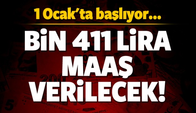 1 OCAK'TA HAYATA GEÇİYOR!