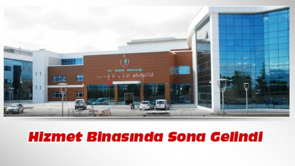 Isparta'da Yeni Sağlık İl Müdürlüğü Hizmet Binasında Sona Gelinidi