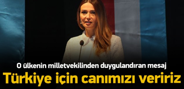 Azeri vekil: Türkiye için canımızı veririz