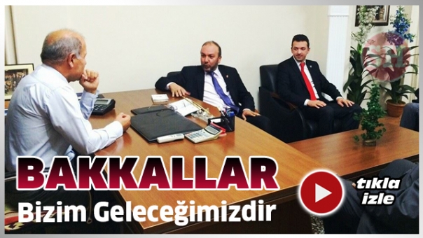 Isparta Saadet Partisi adaylarından Bakkallar Odasına ziyaret