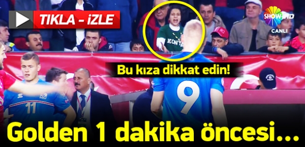 Milli maça damga vuran küçük kız!