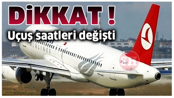 Dikkat ! Isparta'da Uçuş Saatleri Değişti