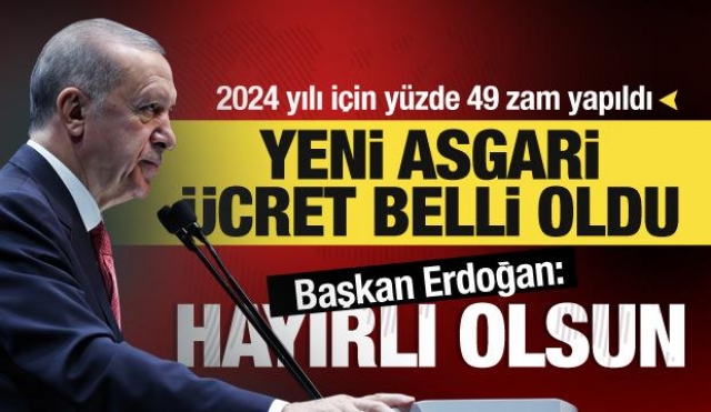 2024 Yılında Geçerli Olacak Net Asgari Ücret 17.002 TL Olarak Belirlendi