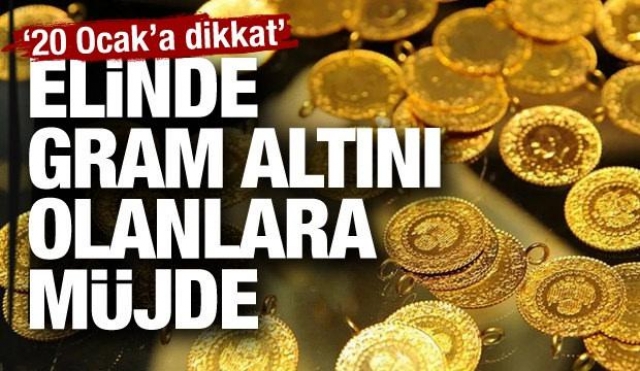 2025 yılına dair altın yatırımcıları için umut verici bir haber geldi!
