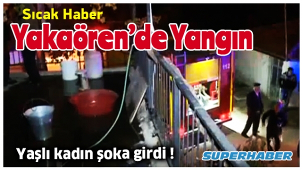 Isparta Yakaören 'de Yangın !