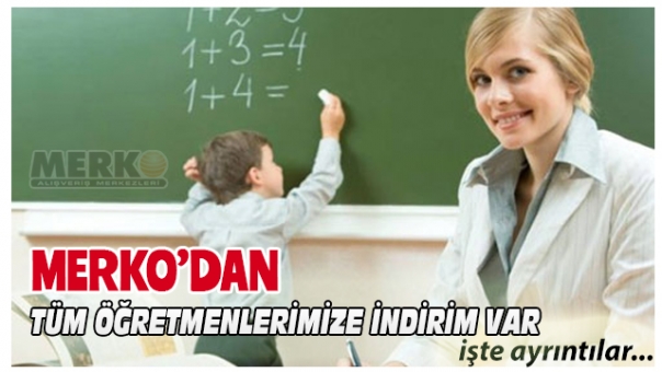 ISPARTA'NIN ALIŞVERİŞ MARKASI MERKO, ÖĞRETMENLERİ UNUTMADI