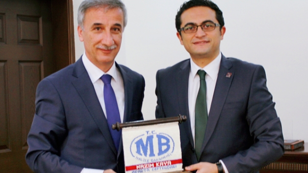 İSGİAD ISPARTA DEFTERDALIĞINA ZİYARETTE BULUNDU