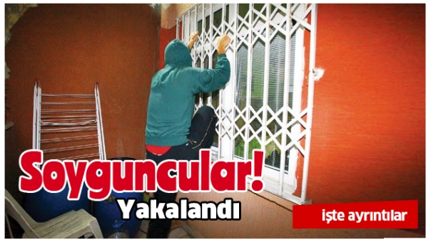 ISPARTA SON DAKİKA EV SOYANLAR YAKALANDI