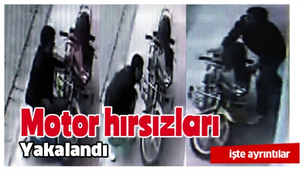 ISPARTA HABERİ ; EMİYETİ MOTORSİKLET ÇALANLARI YAKALADI