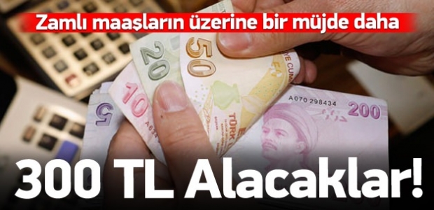 Emeklilere bir müjde daha: 300 lira...